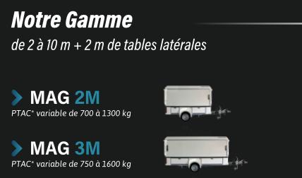 gamme de remorques magasins